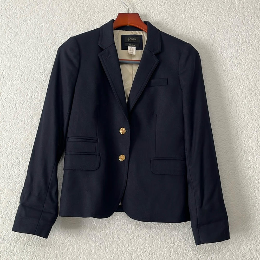 J. Crew Wool Schoolboy Blazer Jacket
